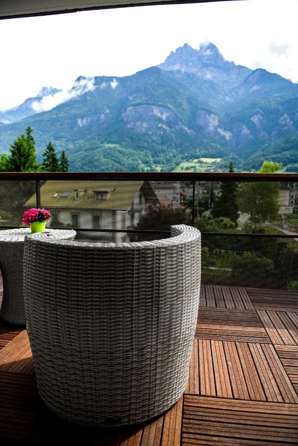 Appartement Au Pied Du Mont-Blanc ! 萨莱切 外观 照片